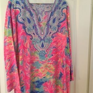Lilly Pulitzer Tunic top size Large